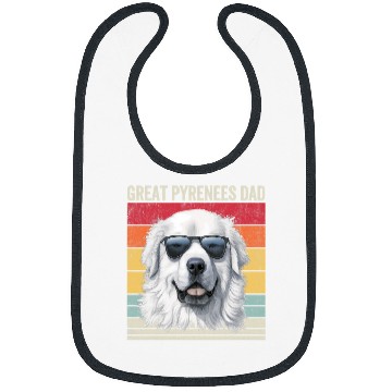 Discover Great Pyrenees Dad Bibs