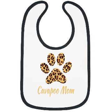 Discover Cavapoo Mom Cavalier King Charles and Poodle dog Bibs