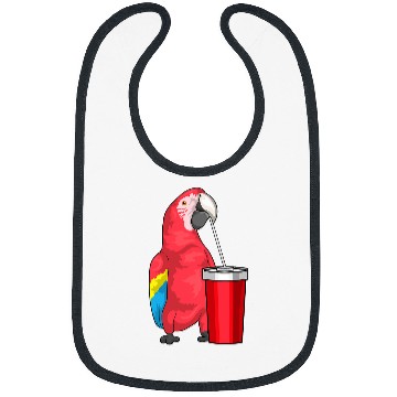 Discover Parrot Drinking mug Bibs