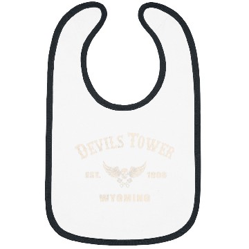 Discover Devils Tower Wyoming Motorcycle Biker Bibs