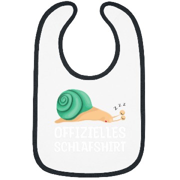 Discover Official Sleep   Tired Snail Pyjamas Bibs