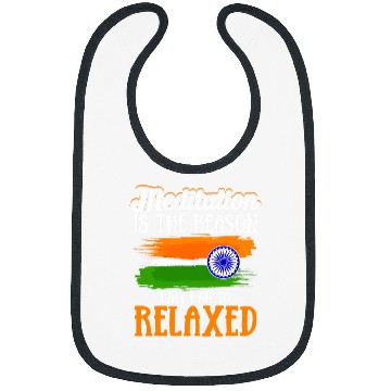 Discover Meditation Buddha Religious Buddhism Monk Budha Bibs