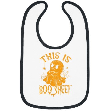 Discover This Is Boo Sheet Spider Decor ghosts Spooky Halloween 24 Bibs