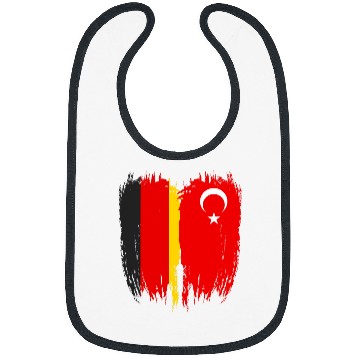 Discover Turkey Germany Flag Bibs