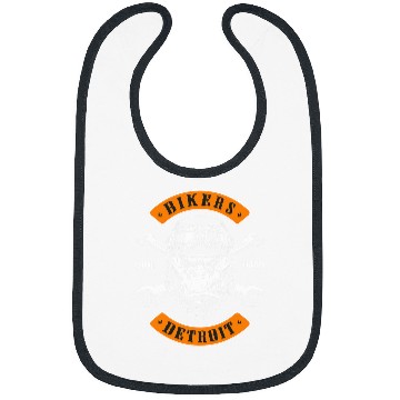 Discover Detroit Biker Motorcycle Chopper Gorilla Bibs
