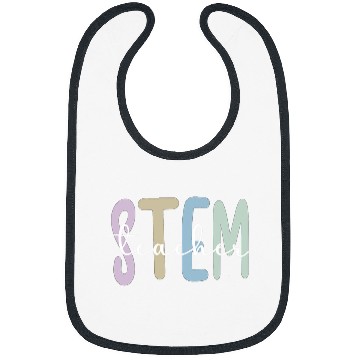 Discover STEM Teacher Science Technology Engineering Math Bibs
