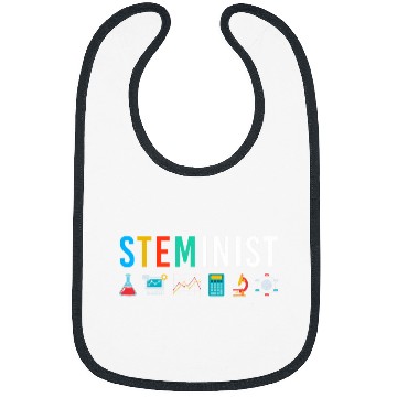 Discover STEMINIST Technology Student STEM In Engineering Math Bibs