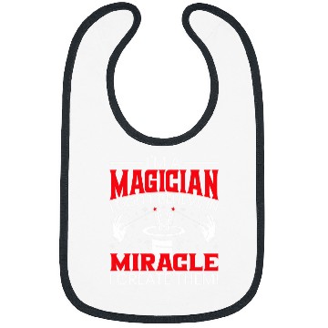 Discover Im A Magician Magic Tricks Wizardry Illusionist Bibs