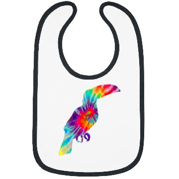 Discover Toucan Tie Dye vintages Pet Bird Mom Bibs