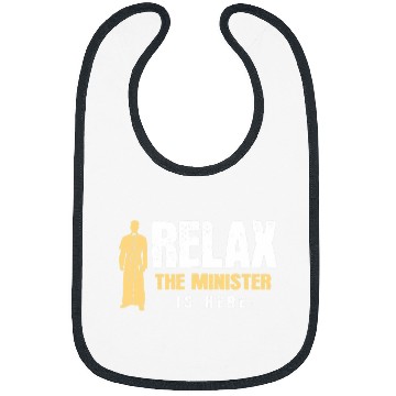 Discover Funny Ordained Minister Wedding Officiant Bibs