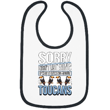 Discover Toucan Quote Bird I Was Thinking About Toucans Bibs