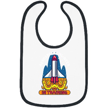 Discover Girl Astronaut Astronomy Solar System Outer Space Kids Bibs