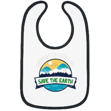 Discover Make Everyday Earth Day Saving Mother Earth Landscape Design Bibs