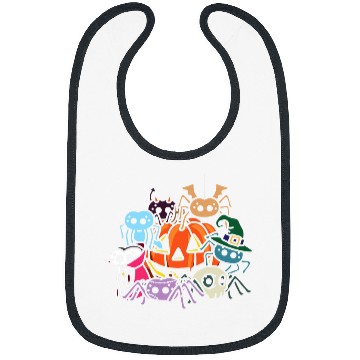 Discover Trick Or Treating Spider Happy Halloween Scary Arachnid Bibs