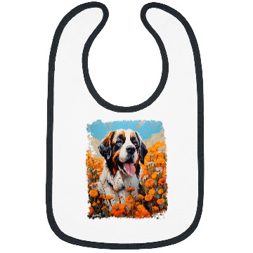 Discover Cute St Bernard Dog Saint Bernard Bibs