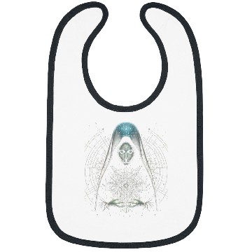 Discover Mother Mary Christmas Peace Meditation Christian Catholic 16 Bibs