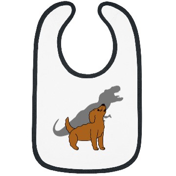 Discover Howling TRexs Dinosaur Goldendoodle Dog Bibs