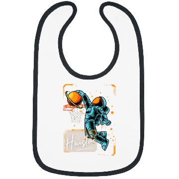 Discover Houston Space Dunk Astronaut Bibs