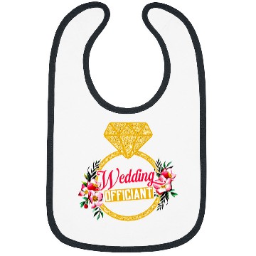 Discover Getting Married Wedding Officiant Bibs