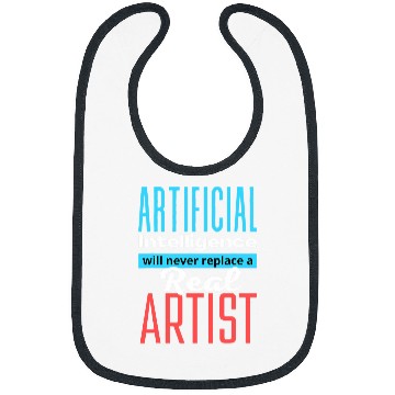 Discover Defending the Work of an Artist AI Bibs