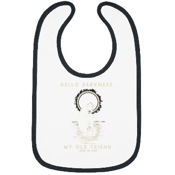 Discover Hello Darkness My Old Friend Solar Eclipse Astronomy Bibs