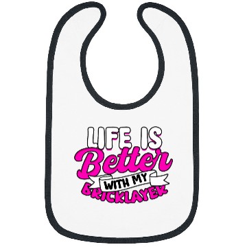 Discover Brick Layer Union Bricklayer Girlfriend Bricklayer Wife 13 Bibs