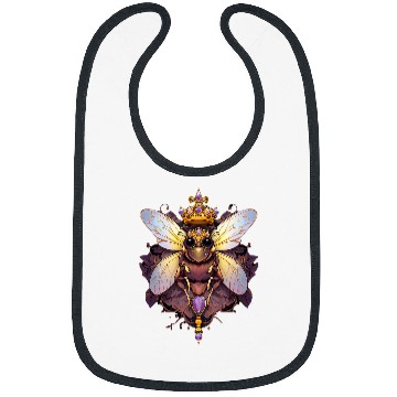 Discover Queen bee and Honey Beekeeper Beekeeping 5 Bibs