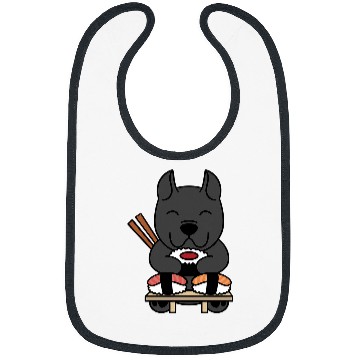Discover Sushi Cane Corso Dog Bibs