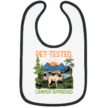 Discover Pet Tested Camper Approved Adventure Camping Bibs