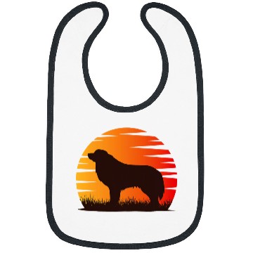 Discover Pyrenean Mountain Dog Retro 44 Bibs