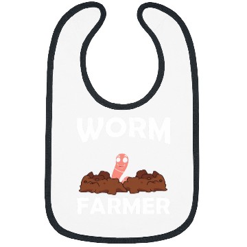 Discover Worm Farmer Vermiculture Gardening Farming Compost 26 Bibs