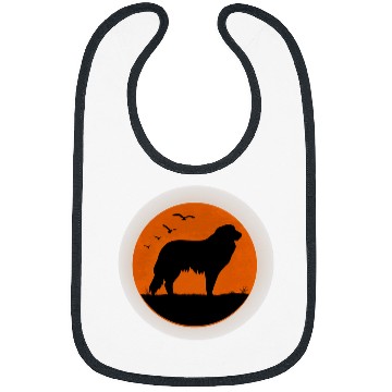 Discover Pyrenean Mountain Dog Retro 51 Bibs