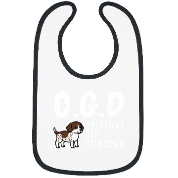 Discover Obsessive German Shorthaired Pointer Disorder Dog Bibs