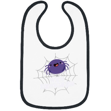 Discover Web Designer Funny Spider Pun Bibs