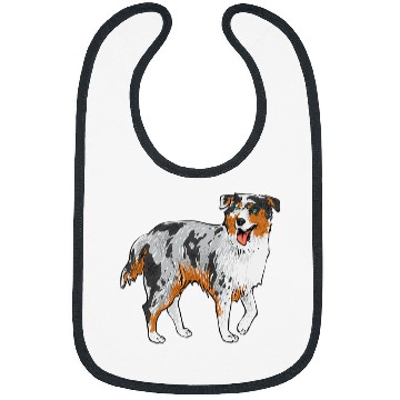 Discover Mini Aussie Miniature Australian Shepherd 2 Bibs