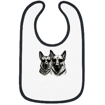 Discover Funny Dog Lovers quotes Funny design German Shepherd Bibs