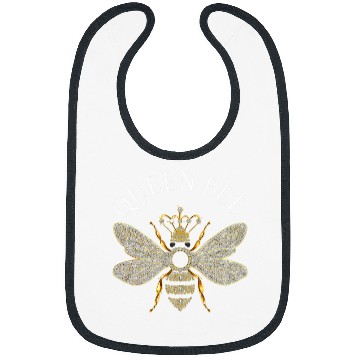 Discover Queen Bee Jewelry Jewels Cute Beekeeping Beekeeper 3 Bibs