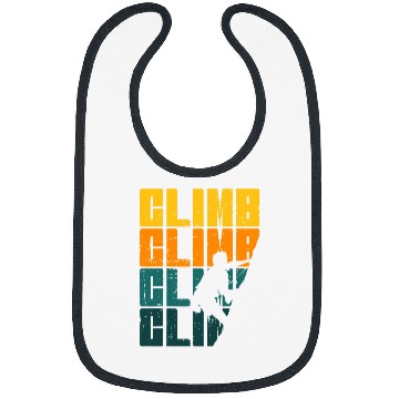 Discover Retro Mountain Rock Climbing Bouldering Summit Ice Climber Bibs