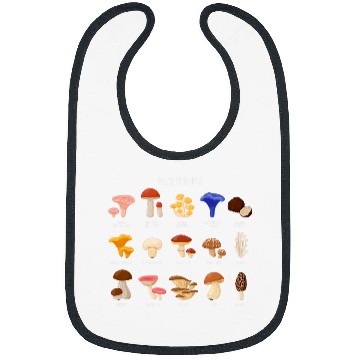 Discover Mushroom Identification Chart 2 Bibs