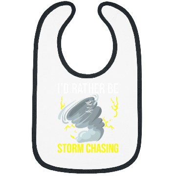 Discover Storm Chasing Lightning Thunder Weather Hurricane Tornado 23 Bibs