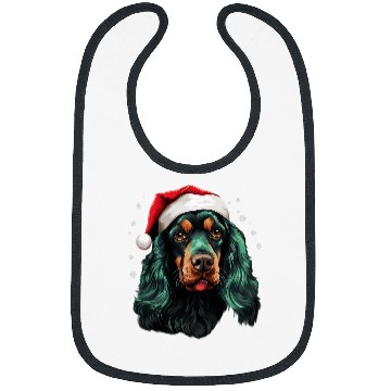 Discover Merry xmass English Cocker Spaniel Dog Christmas Bibs