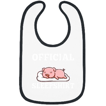 Discover Official sleep  Pig 23 Bibs