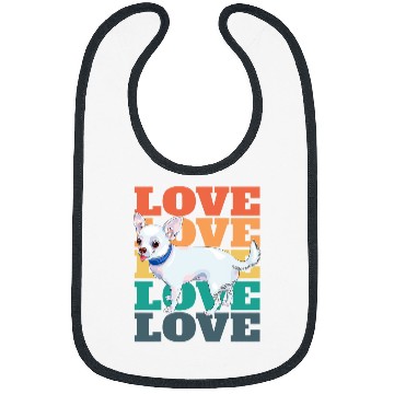 Discover Funny Chihuahua Owner Cute Retro 2 Bibs