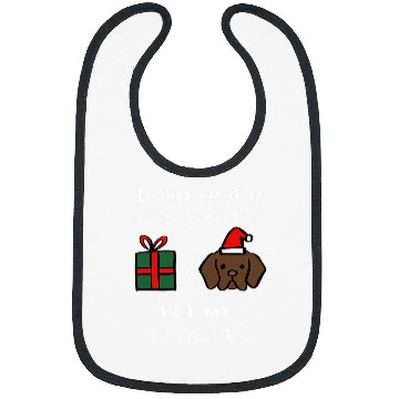 Discover Open Presents German Shorthaired Pointer Christmas Dog Bibs
