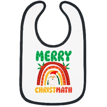 Discover Merry Christmath Design Christmas Math Teacher Bibs