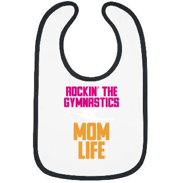 Discover Rockin the Gymnastics mom life Gymnastics Tee for Women Bibs