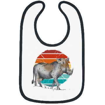 Discover vintages wild warthog african wild pig desert warthogs Bibs