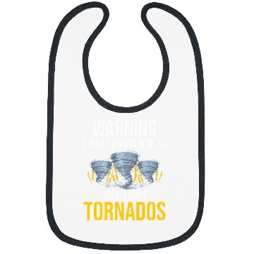 Discover Storm Chasing Lightning Thunder Weather Hurricane Tornado Bibs