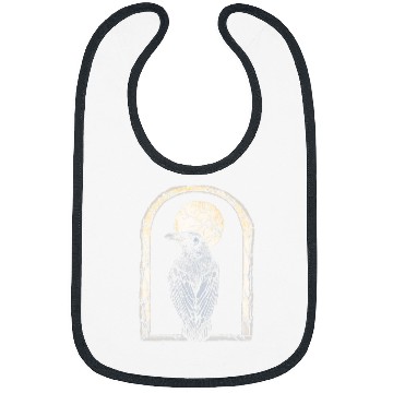 Discover Mystical Moon Gothic Raven Bibs