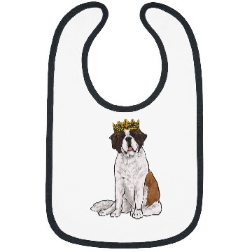 Discover Saint Bernard Dog Crown St  Bernard Bibs